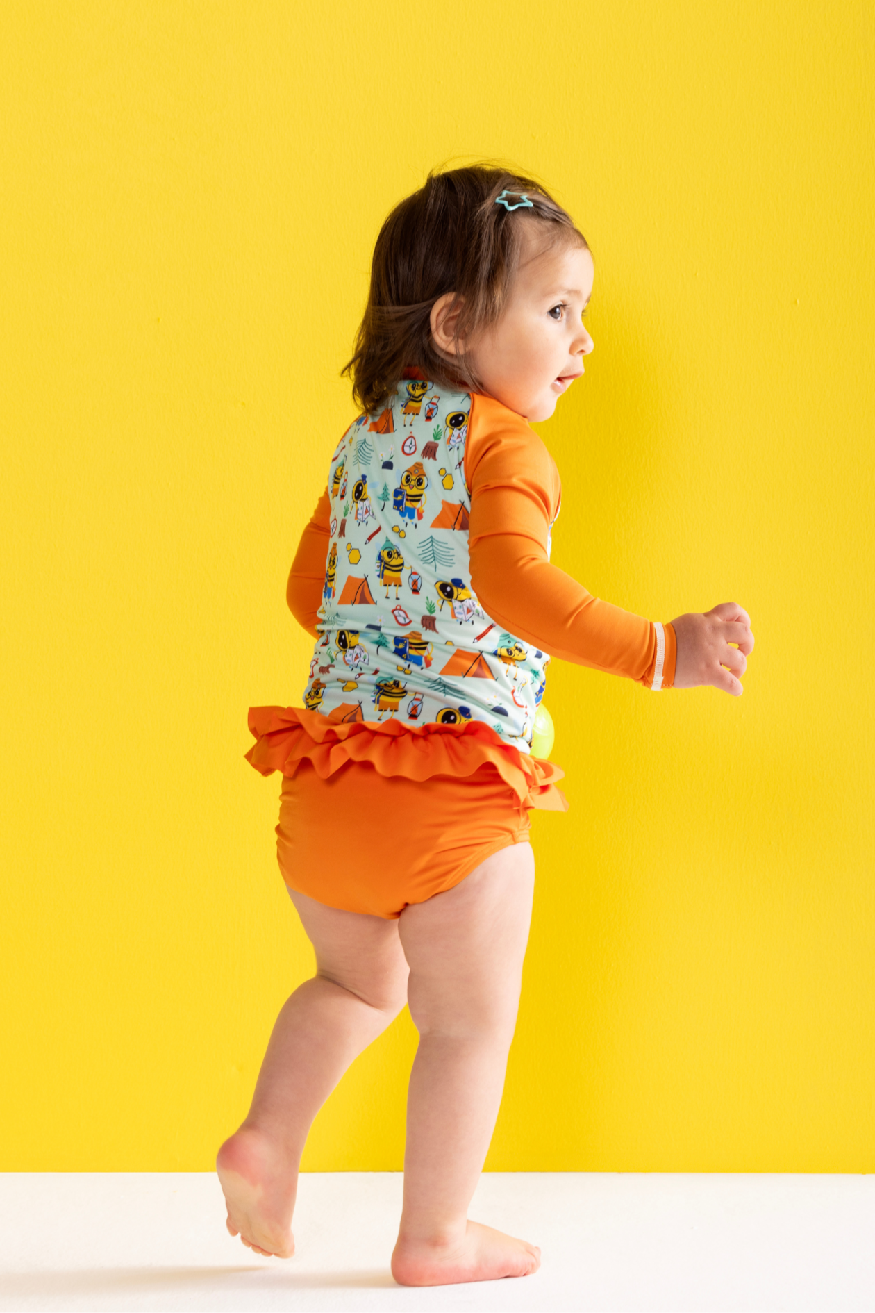 Fırfırlı Bikini Altı | UPF 50+ | Geri Dönüştürülmüş Kumaş