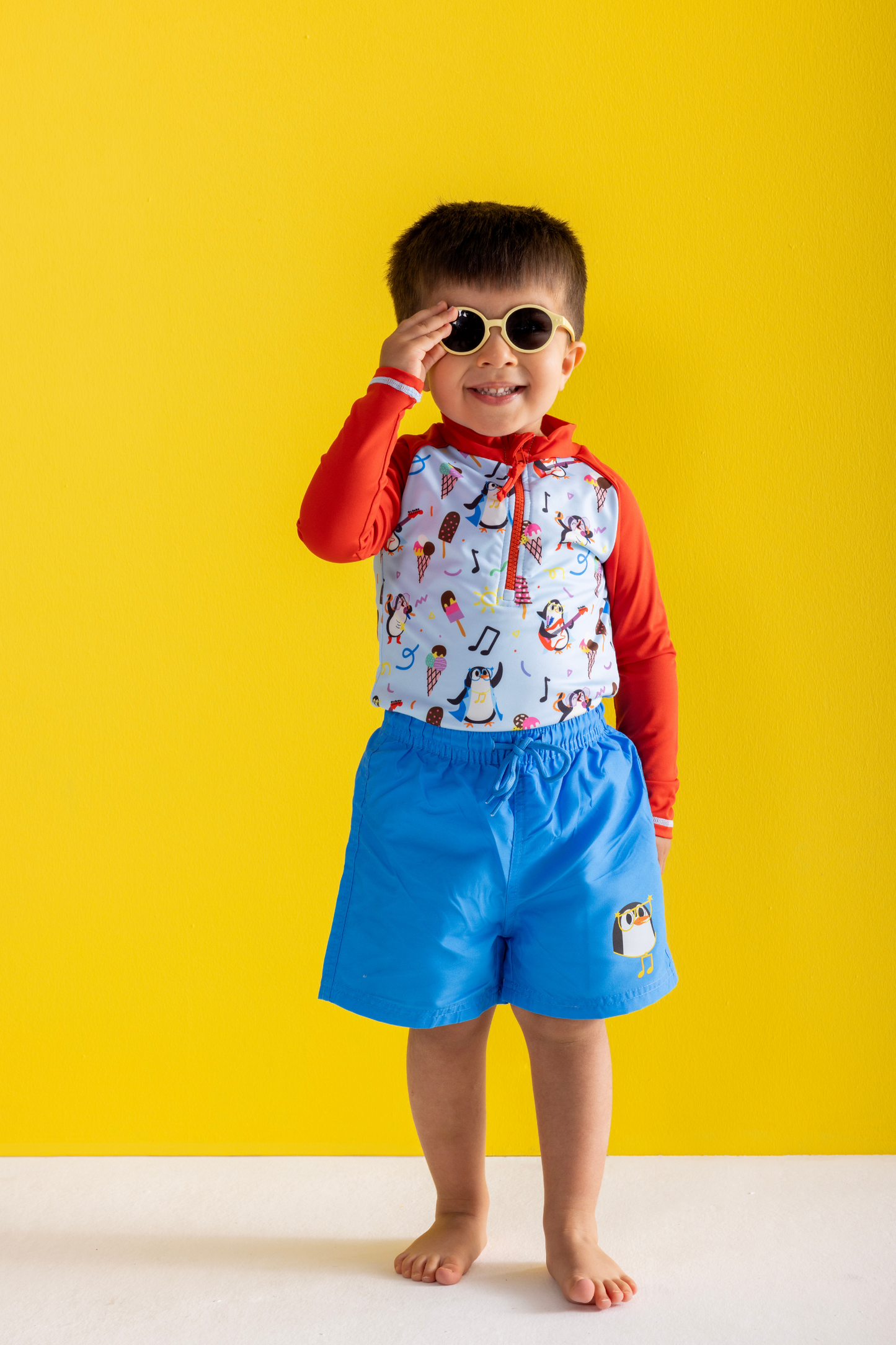 Uzun Kollu Üst | UPF 50+ | Geri Dönüştürülmüş Kumaş