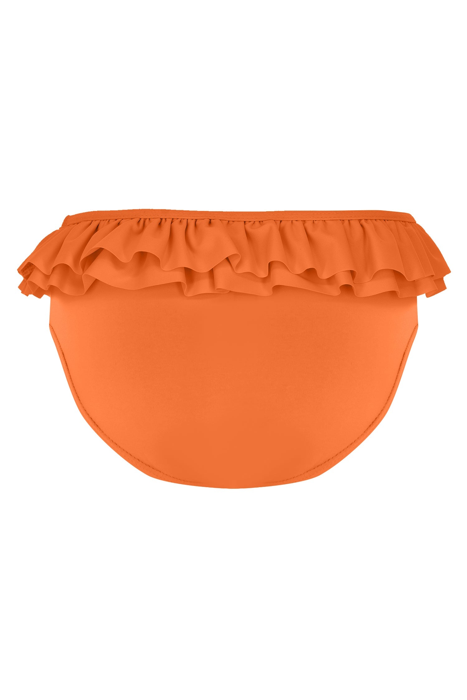 Orange Bikini Bottom  for babies & UPF 50+ & Recycled Fabric