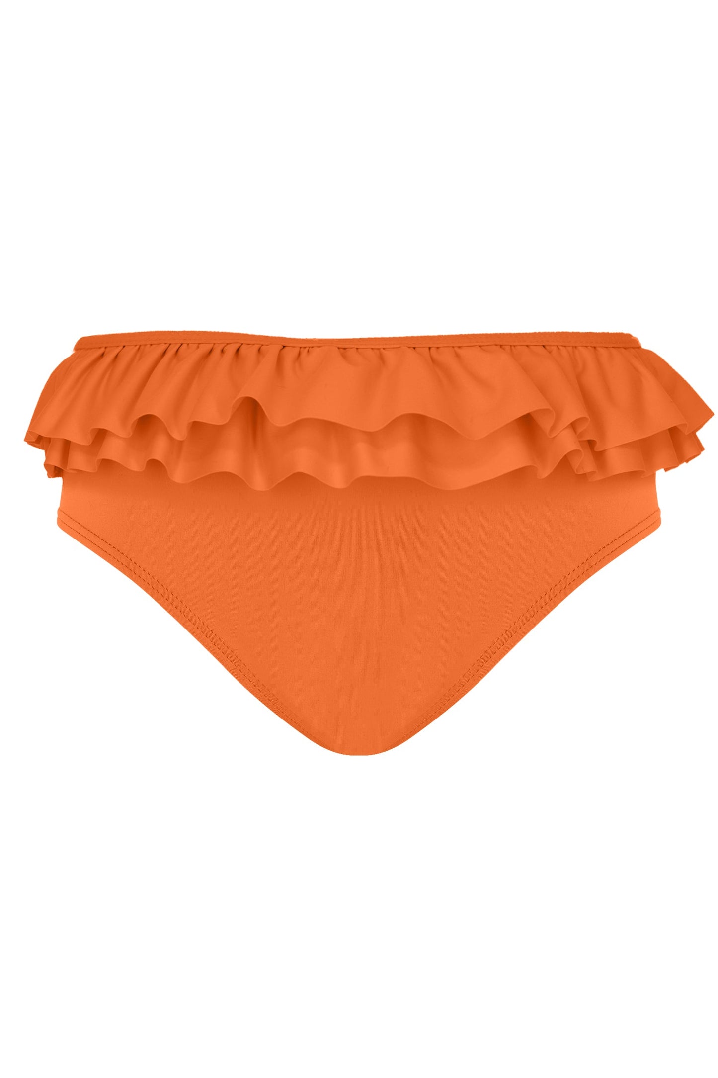 Orange Bikini Bottom  for babies & UPF 50+ & Recycled Fabric