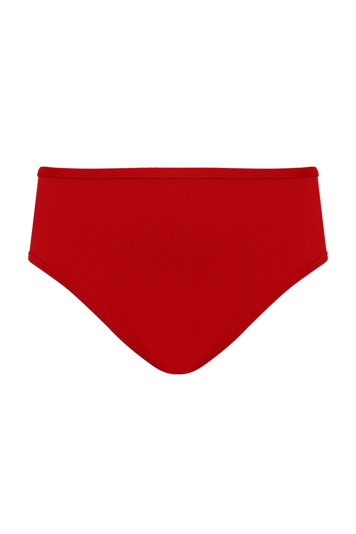 Red Bikini Bottom for girls & UPF 50+ & Recycled Fabric