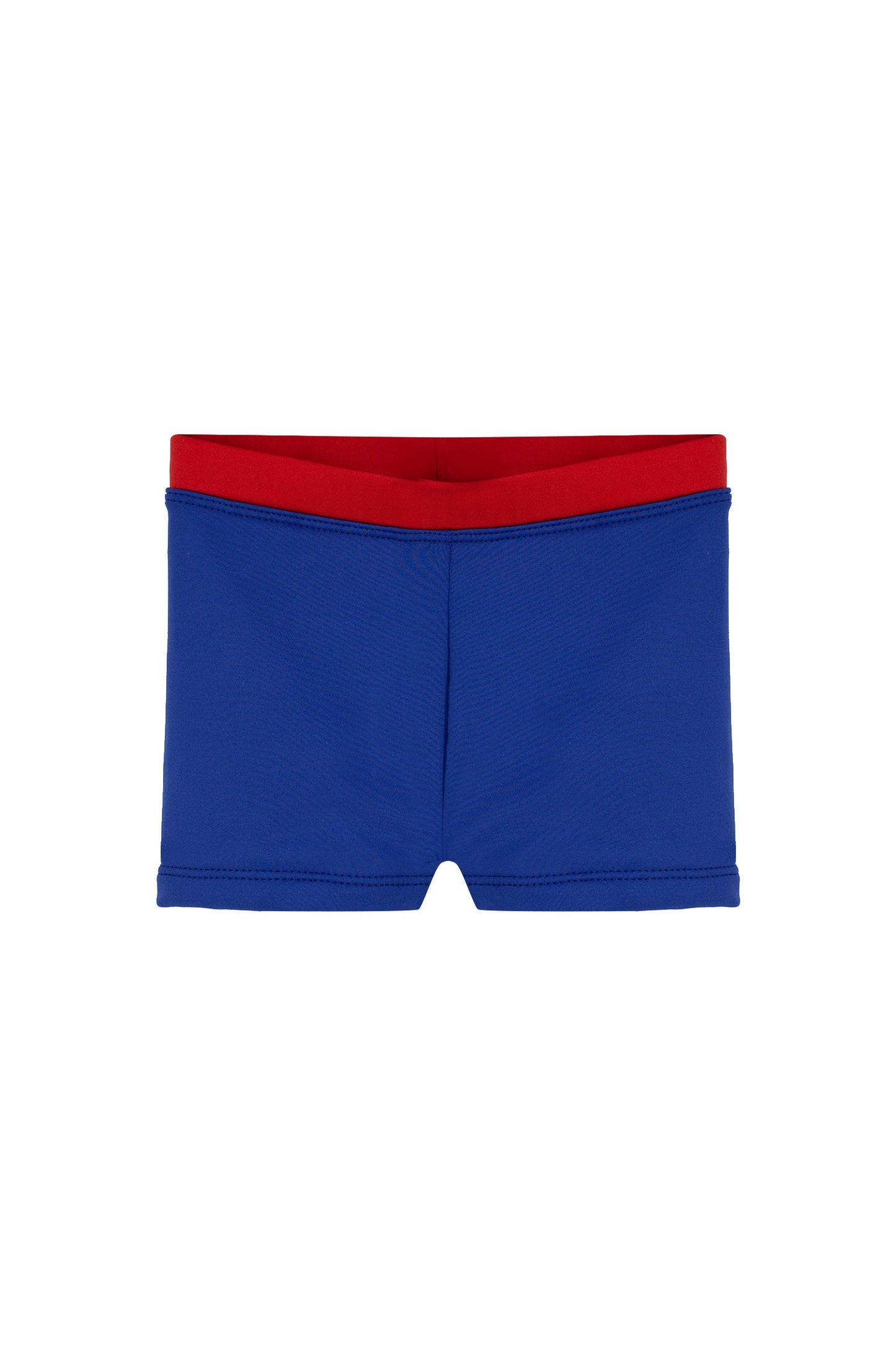 Navy Red Swim Trunk for babies & kids & UPF 50+ & Recycled Fabric